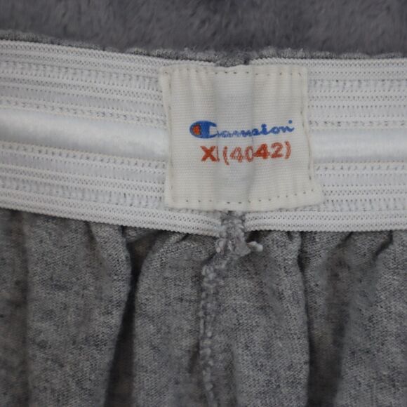 Champion Shorts Mens XL Gray Adjustable Waist Athletic Active Pull On Bottoms - Picture 2 of 14